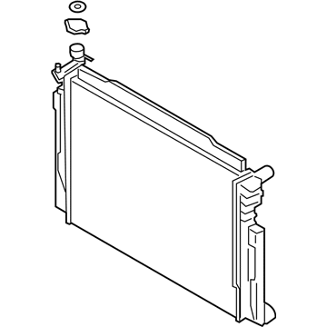 Kia 25310J5160 Radiator Assembly