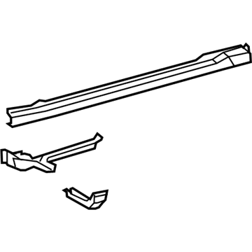 Toyota 57401-35908 Sidemember