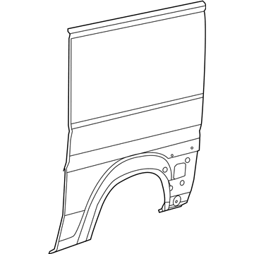 Mopar 68095840AA Panel-Body Side Aperture Outer