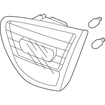 Hyundai 92404-2H000 Lamp Assembly-Rear Combination Inside, RH