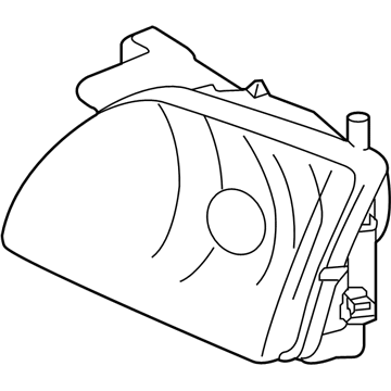 Toyota 81110-04110 Lens & Housing