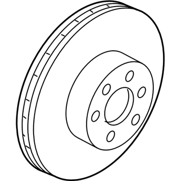 Nissan 43206-8H305 Rotor-Disc Brake, Rear