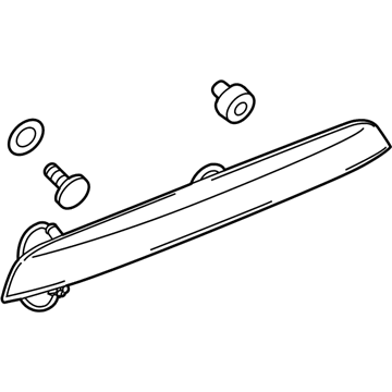 GM 42740668 License Molding