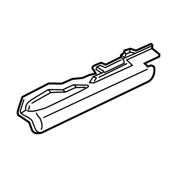 BMW 52-10-7-493-664 FINISHER, UPPER RAIL, EXTERI