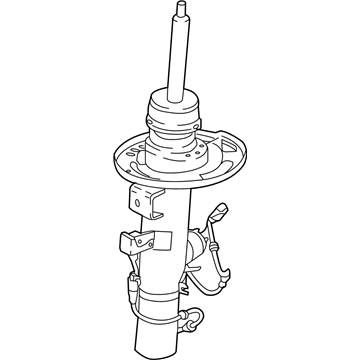 BMW 37-10-6-887-157 Front Left Vdc Spring Strut