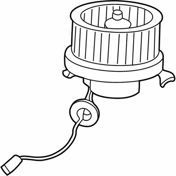 Mopar 4885148AC Motor-Blower With Wheel