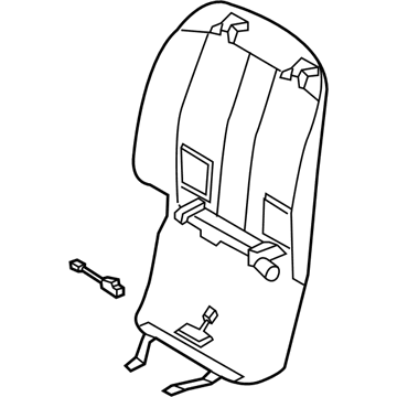 Hyundai 88380-3N000-RY Board Assembly-Front Back(Driver)