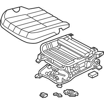 Hyundai 88100-3N340-WIR Cushion Assembly-Front Seat, Driver