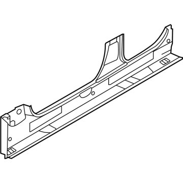 BMW 41-00-8-493-507 LEFT SIDE MEMBER