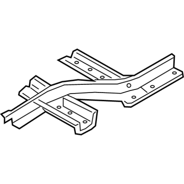 BMW 41-00-8-493-519 EXTENSION CROSS MEMBER FLOOR