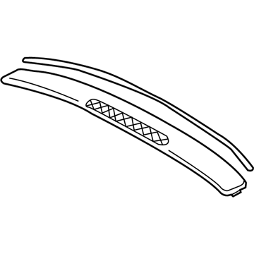 Mopar 5HM59XDHAC Grille-DEFROSTER