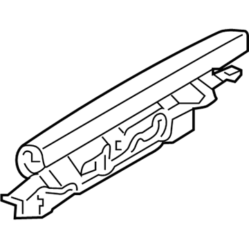 BMW 51-16-6-816-350 Locking Mechanism For Armres