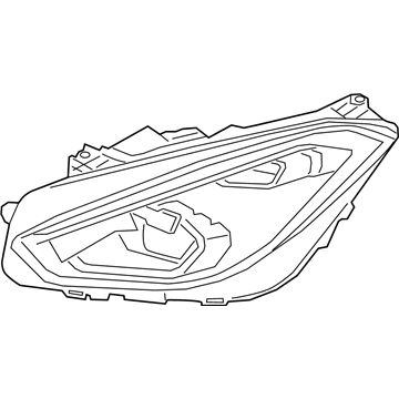 BMW 63-11-9-498-479 HEADLIGHT, LED, AHL, HIGH, L