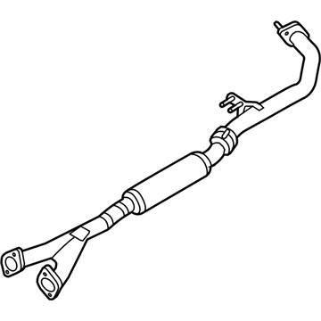 Hyundai 28650-2M750 Center Exhaust Pipe