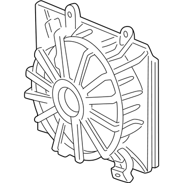 Honda 19015-PZA-003 Shroud