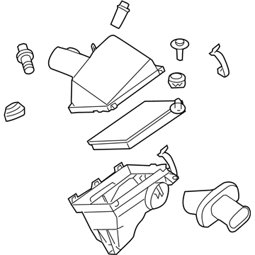 Nissan 16500-ZE01A Air Cleaner