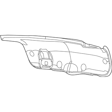 Mopar 55315128AG Cover-DECKLID Interior Trim