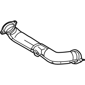 BMW 18-32-8-468-990 INTERMEDIATE PIPE