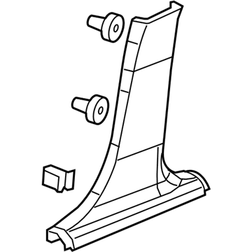 GM 42338296 Lower Center Pillar Trim