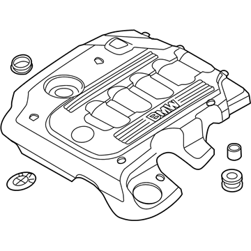 BMW 11-14-7-807-245 Cover, Acoustic