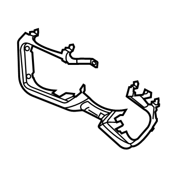 Hyundai 96751-AA000 BEZEL ASSY-LOWER