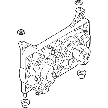 Ford ML3Z-8C607-G FAN AND MOTOR ASY