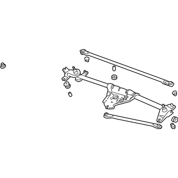 Honda 76530-S9V-A02 Link, FR. Wiper