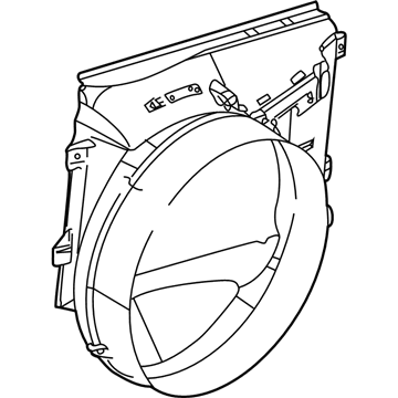 Mopar 52028851AC SHROUD-Fan