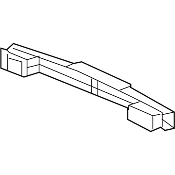 Honda 71530-TK6-A00ZZ Beam, RR. Bumper