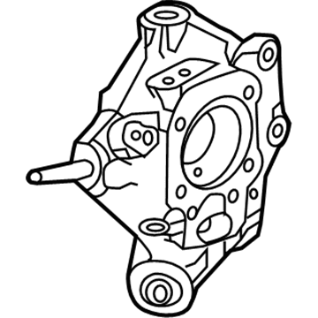 Acura 52210-TZ5-A00 Knuckle, Right Rear