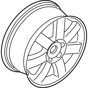 Ford 7F9Z-1007-A Wheel