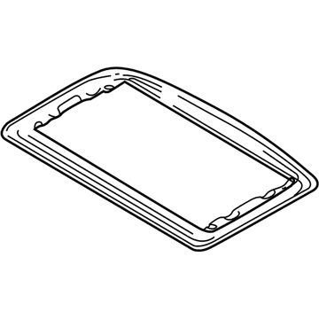 Hyundai 81610-2C000 Sunroof Glass Panel Assembly