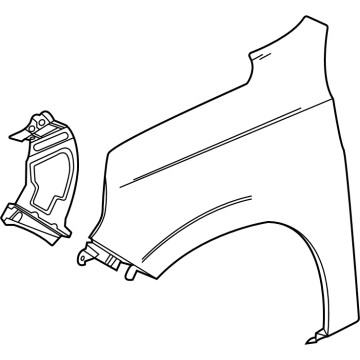 GM 84384211 Fender