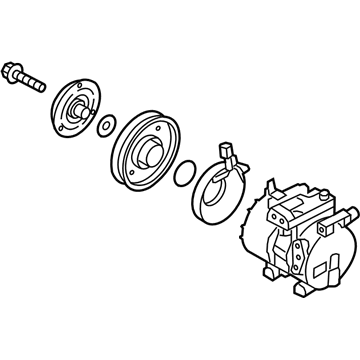 Hyundai 97701-2V000 Compressor Assembly