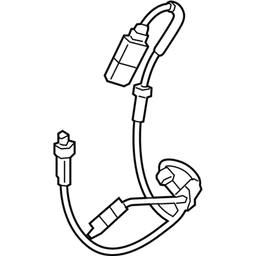 BMW 37-10-6-886-746 ADAPTER CABLE RBS FRONT AXLE