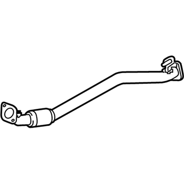 Kia 286113T120 Front Muffler Assembly, Right