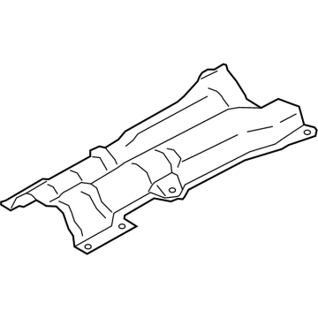 BMW 51-48-7-374-753 FUEL TANK HEAT INSULATION