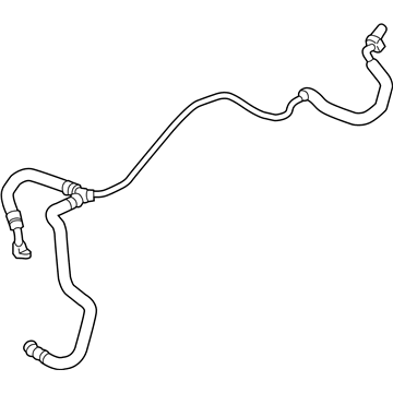 BMW 17-21-7-850-110 Transmission Oil Cooler Line, Flow