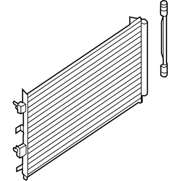 Ford LX6Z-19712-M CONDENSER ASY