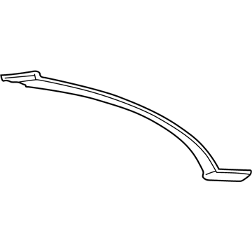 GM 15878451 Panel-Rear Window Drain