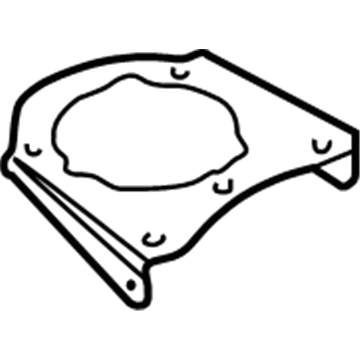 BMW 11-72-1-705-499 Secondary Air Pump Bracket