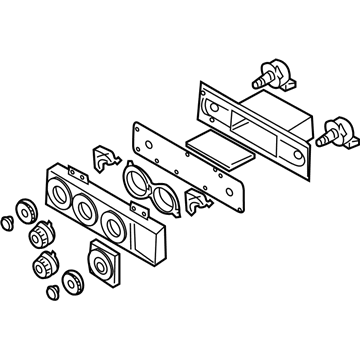 Kia 1K52Y61190C Control Assembly-Heater