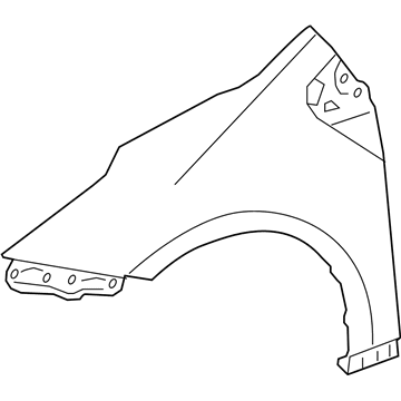 Toyota 53801-47090 Fender