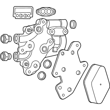 GM 92246966 Cooler Asm-Engine Oil