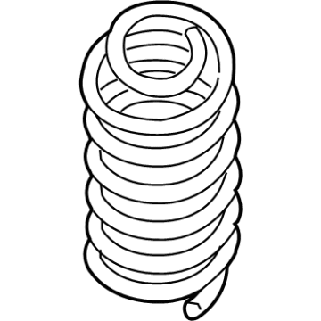 Nissan 55020-6LB2A Spring-Rear Suspension