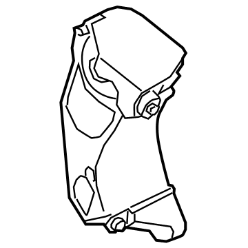 BMW 64-55-7-646-904 Climate Compressor Supporting Bracket