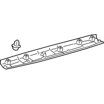 Lexus 64783-48100-C0 Trim, Back Window Panel