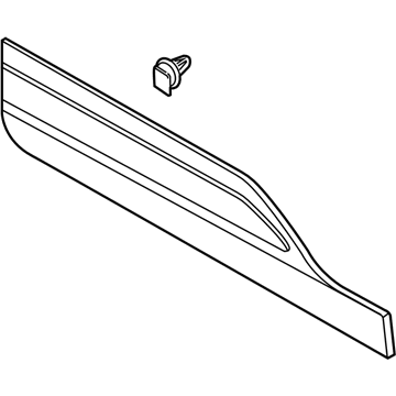 Ford LJ6Z-7825860-A WEATHERSTRIP - DOOR BELT