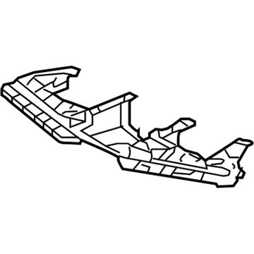 Acura 71141-TY2-A50 Up Beam, Front Bumper Center