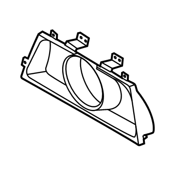 Hyundai 84830-AA010-UAY Panel Assembly-Cluster Facia